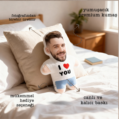 MinyMe kişiye özel isimli pelüş bebek