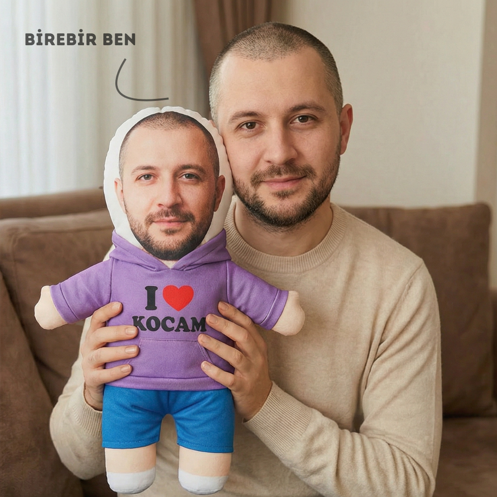 MinyMe kişiye özel isimli pelüş bebek