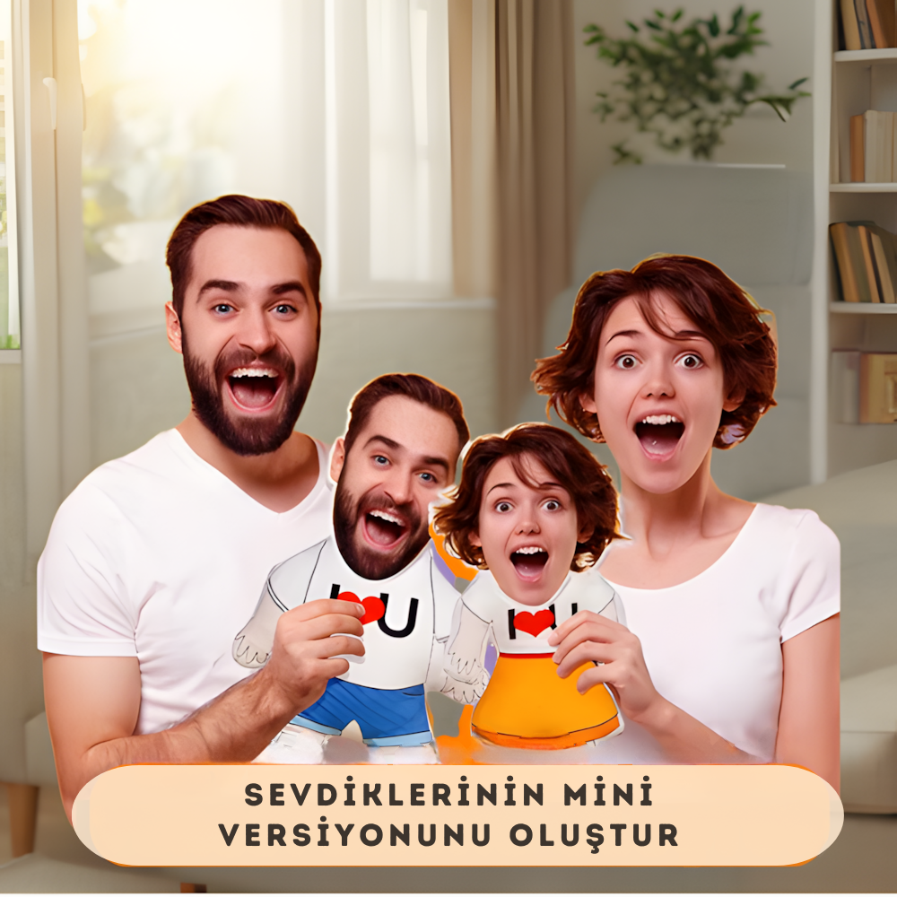 MinyMe kişiye özel isimli pelüş bebek